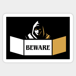 Beware the Smiling Master Sticker